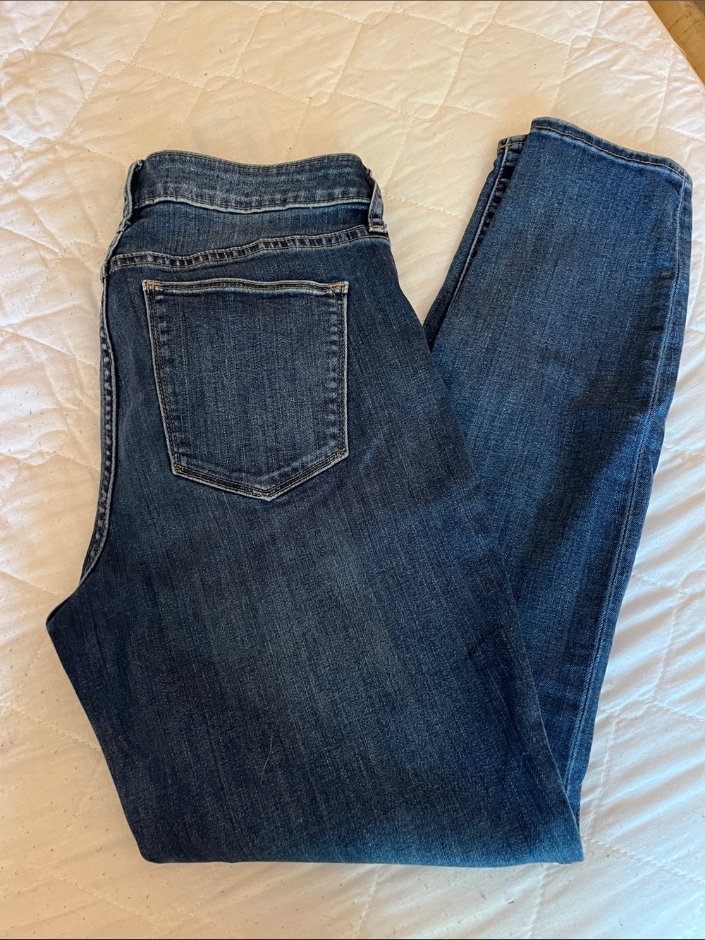 GAP Women's Dark Blue Skinny Jeans